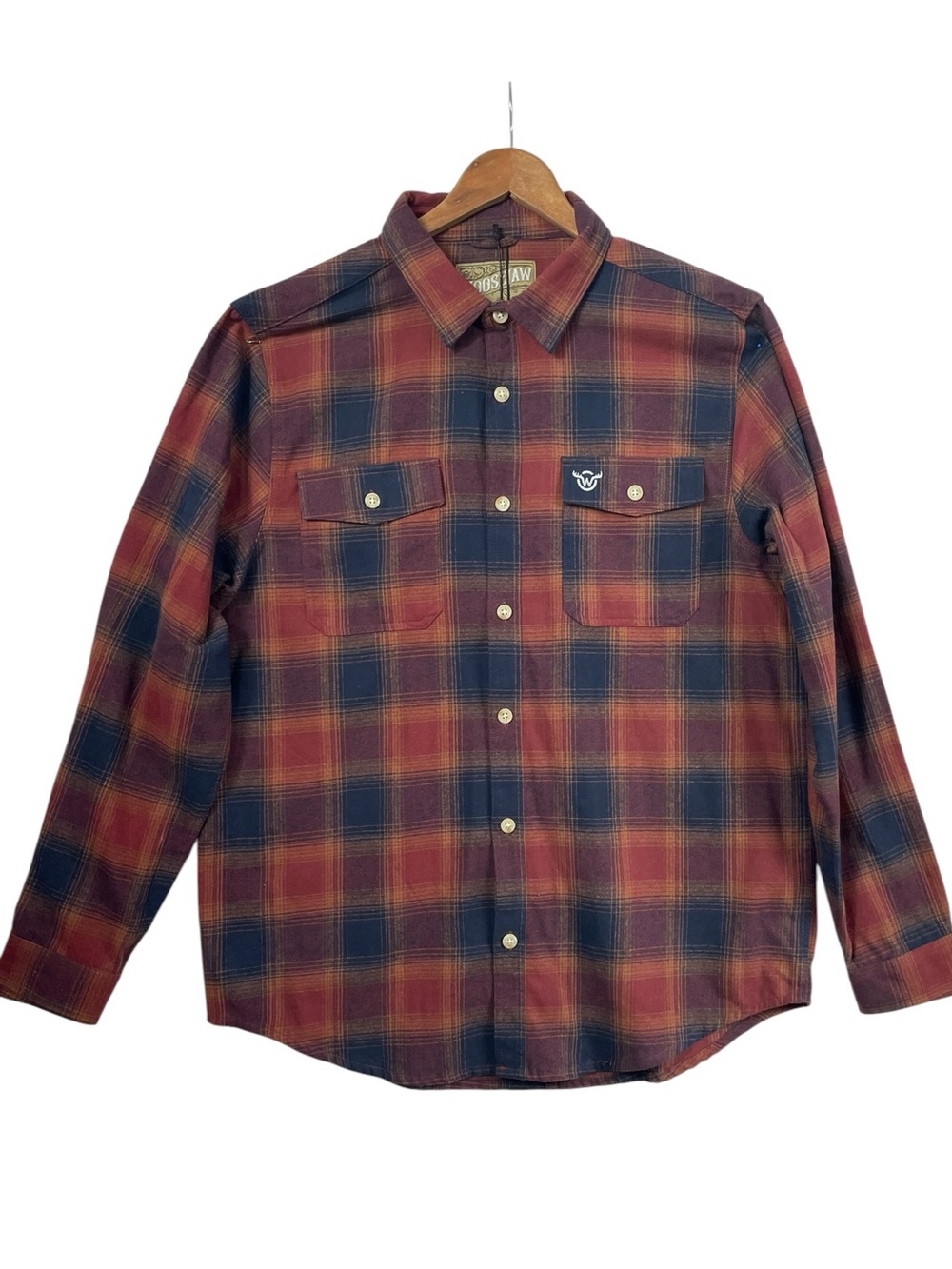 Moosejaw Plaid Flannel Shirt XL Red NWT Outdoor Hiking Gorpcore Mens
